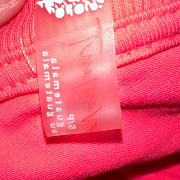 FREE PEOPLE Hot Shot Tee Rhomper Electric Sunset NEW WITH TAGS Sz S - Picture 7 of 8